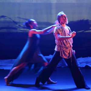Xiao Xiong Zhang and Yuan-Li Wang.  Photo:  Tony Lewis.